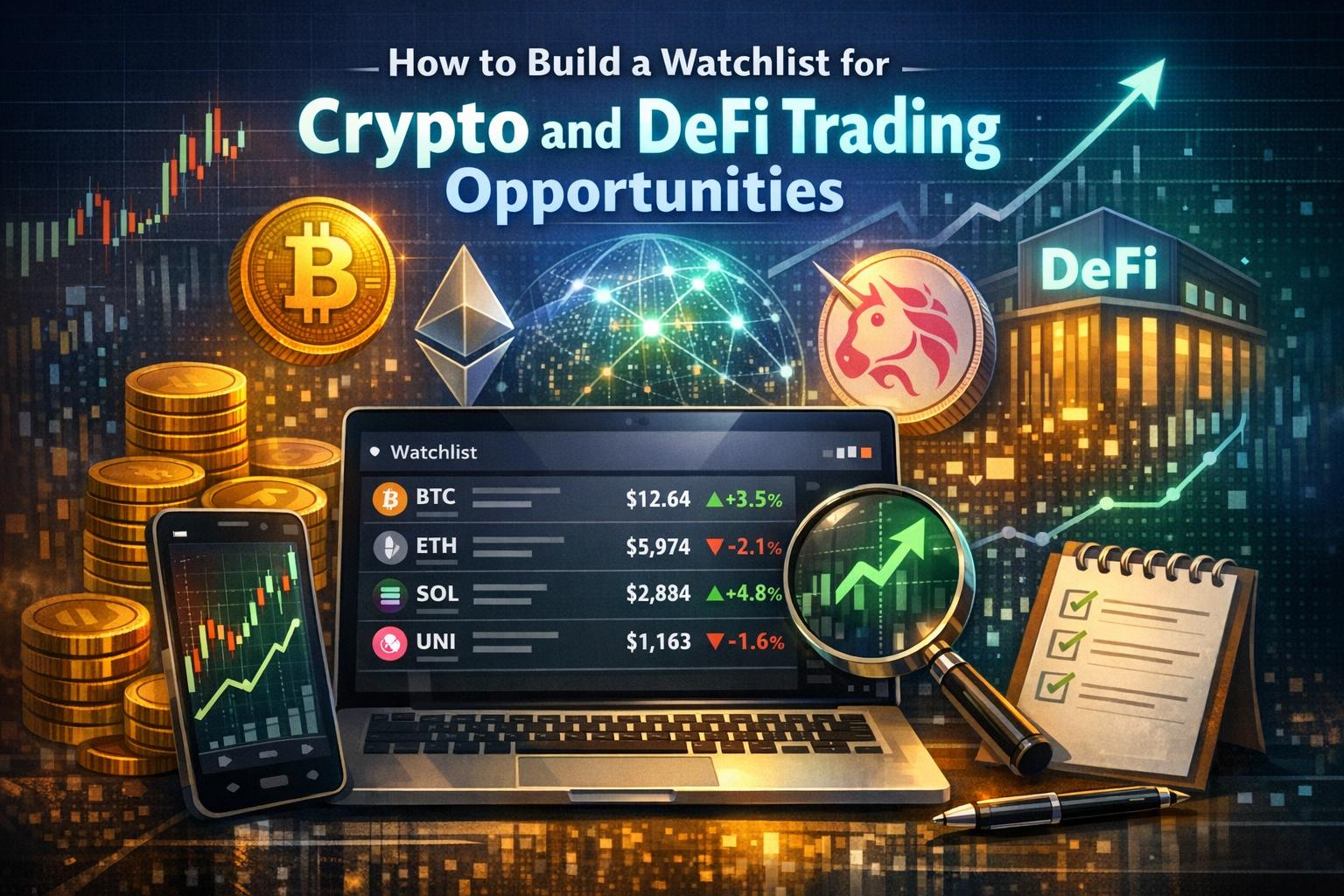 How to Build a Watchlist for Crypto and DeFi Trading Opportunities