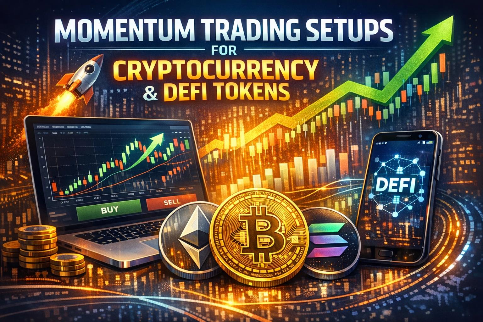 Momentum Trading Setups for Cryptocurrency and DeFi Tokens