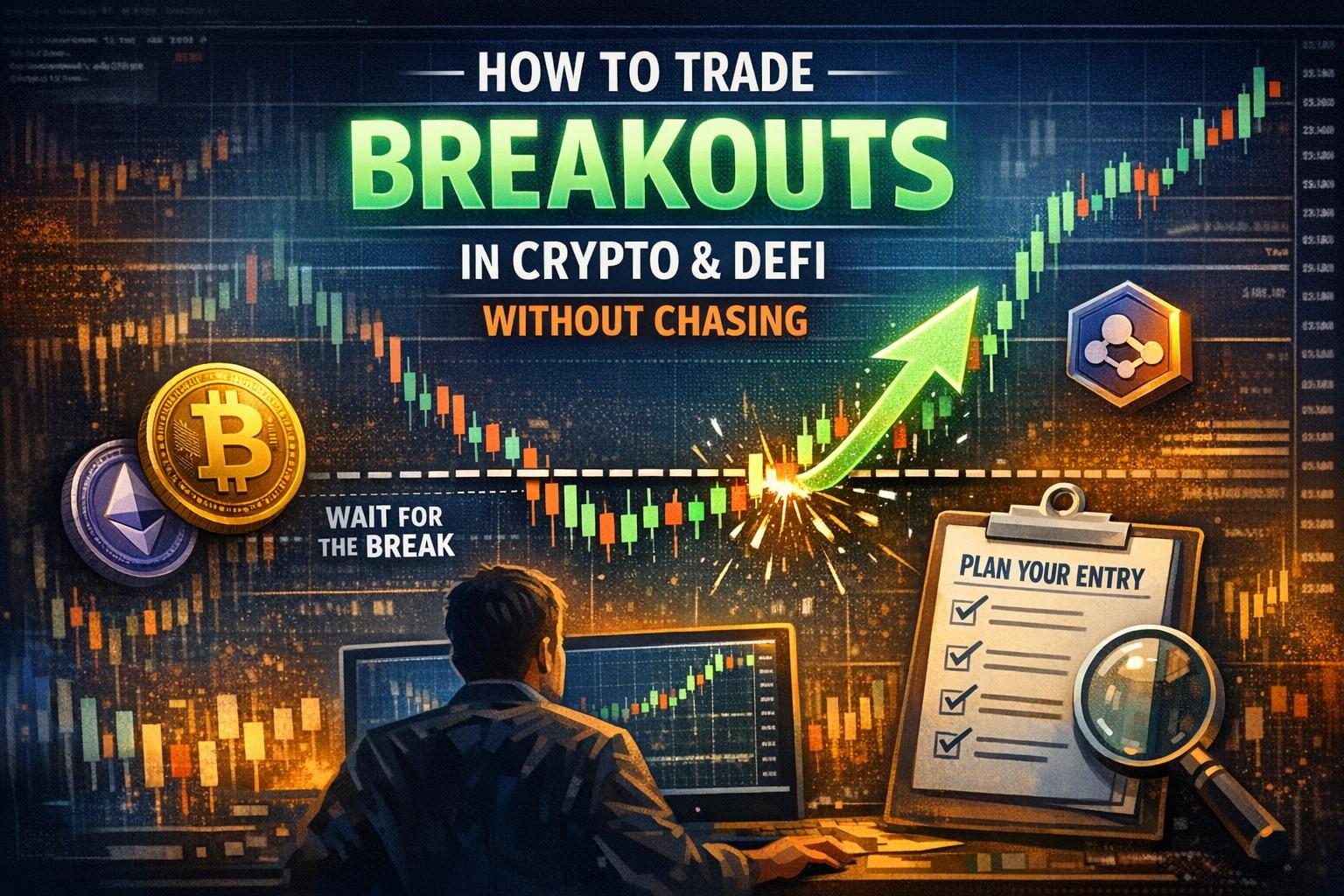 How to Trade Breakouts in Crypto and DeFi Without Chasing