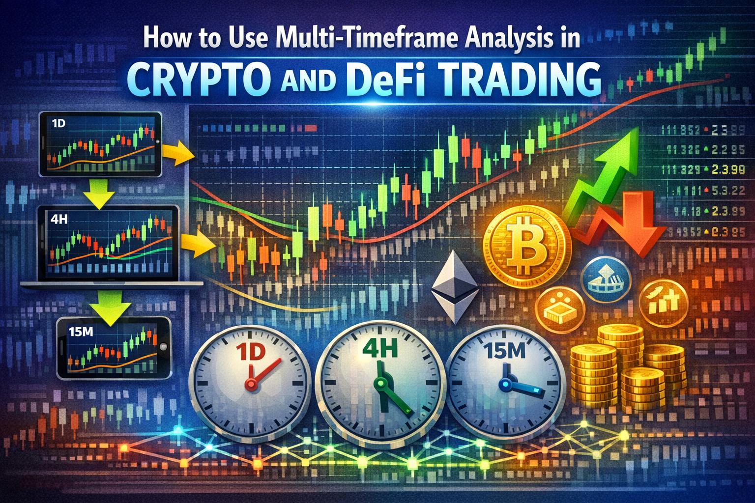 How to Use Multi-Timeframe Analysis in Crypto and DeFi Trading