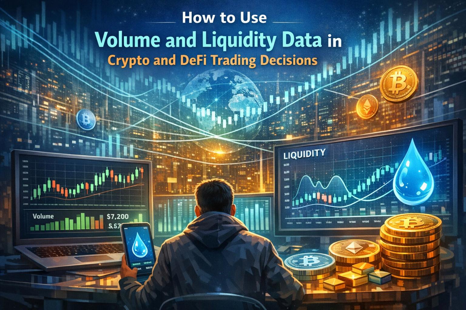 How to Use Volume and Liquidity Data in Crypto and DeFi Trading Decisions