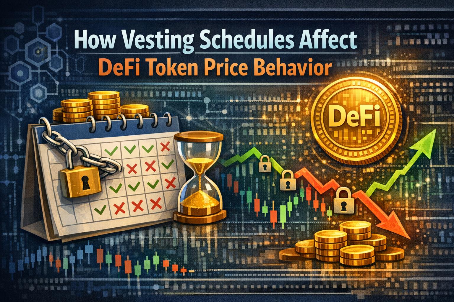 How Vesting Schedules Affect DeFi Token Price Behavior