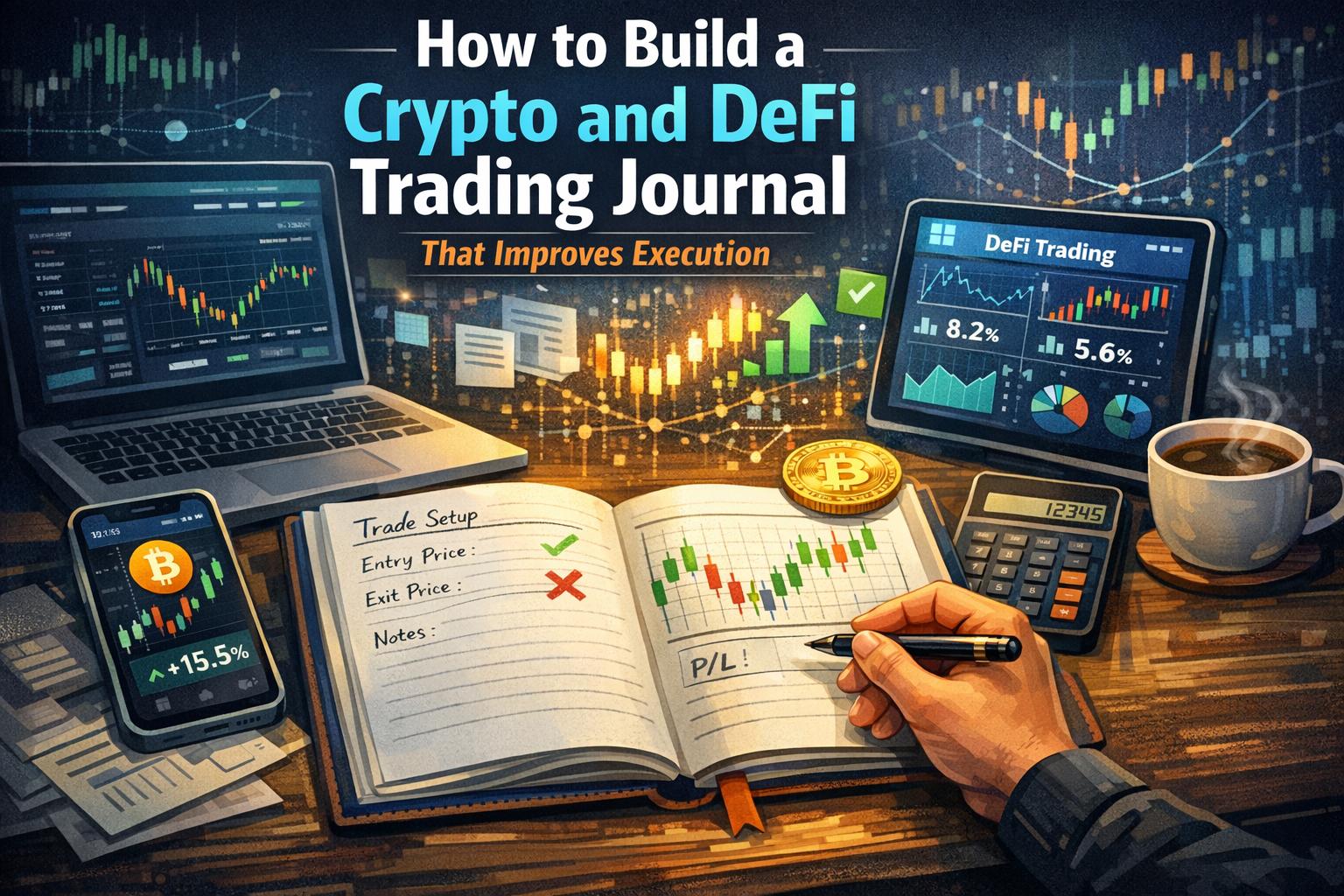 How to Build a Crypto and DeFi Trading Journal That Improves Execution