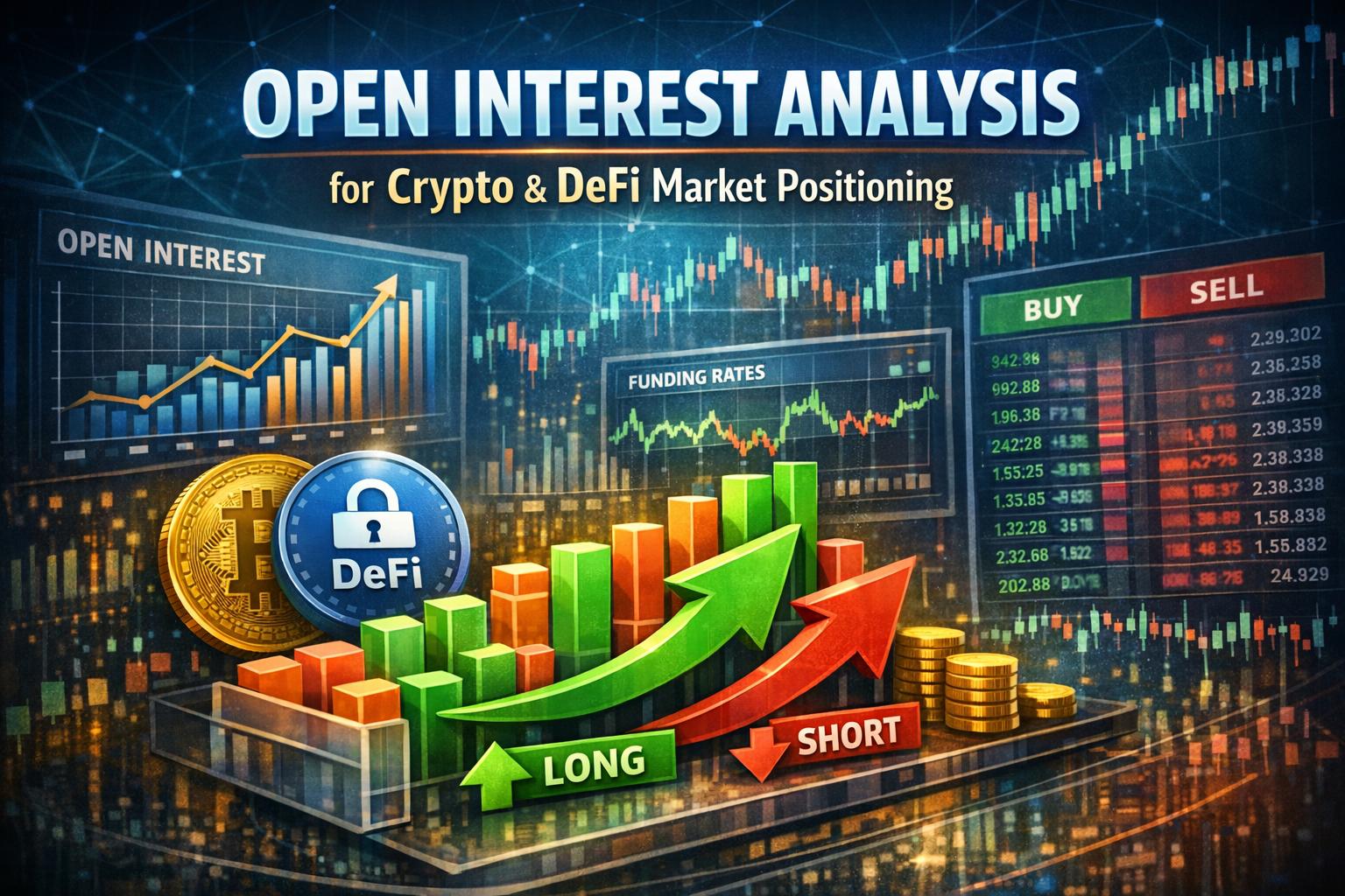 Open Interest Analysis for Crypto and DeFi Market Positioning